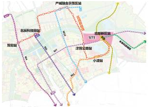 地铁4号线在北辰设12个站，具体位置看这里！ 