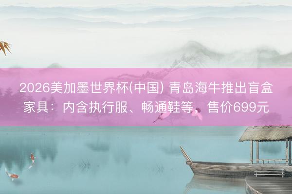 2026美加墨世界杯(中国) 青岛海牛推出盲盒家具：内含执行服、畅通鞋等，售价699元